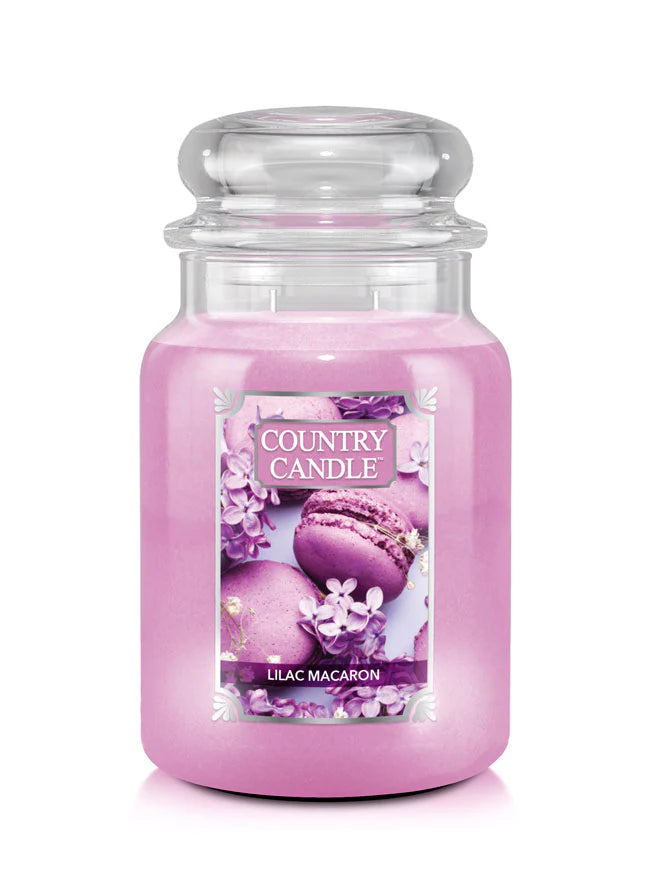 Vela Aromática Lilac Macaron Extra Grande